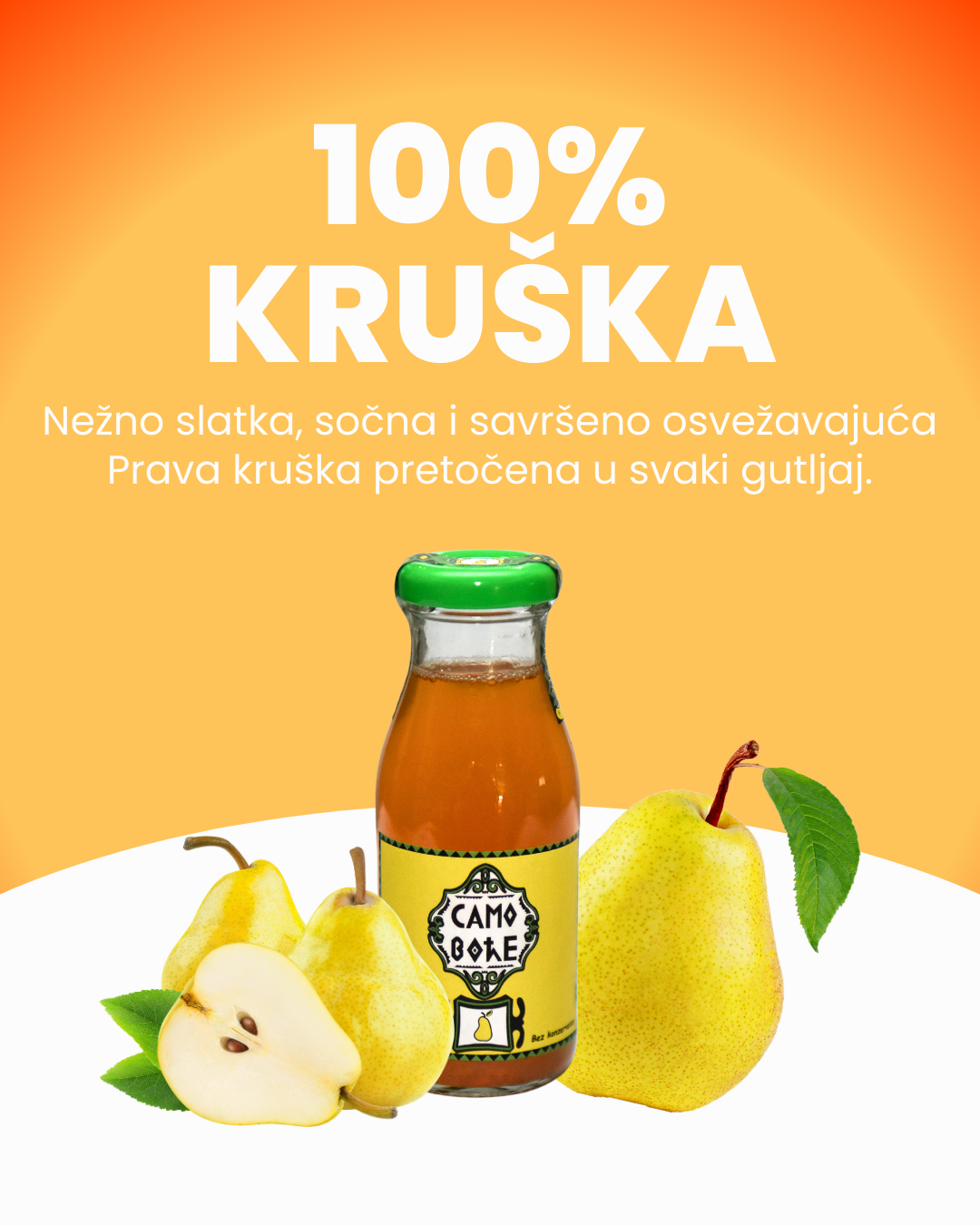 Hladno ceđeni sok od kruške