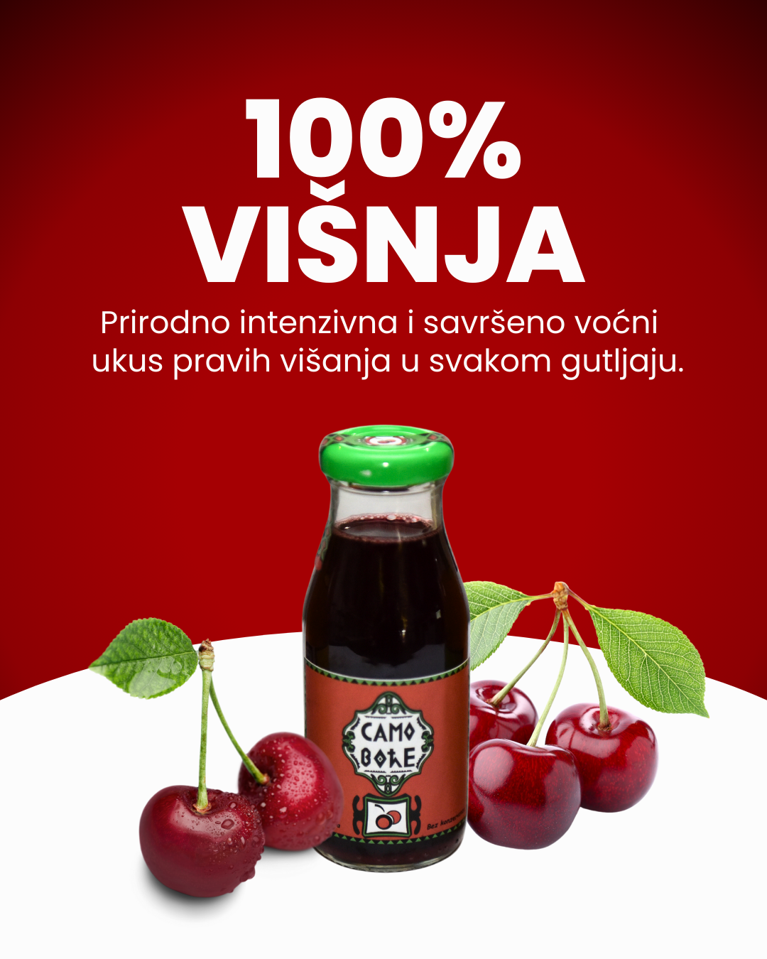 Hladno ceđeni sok od višnje